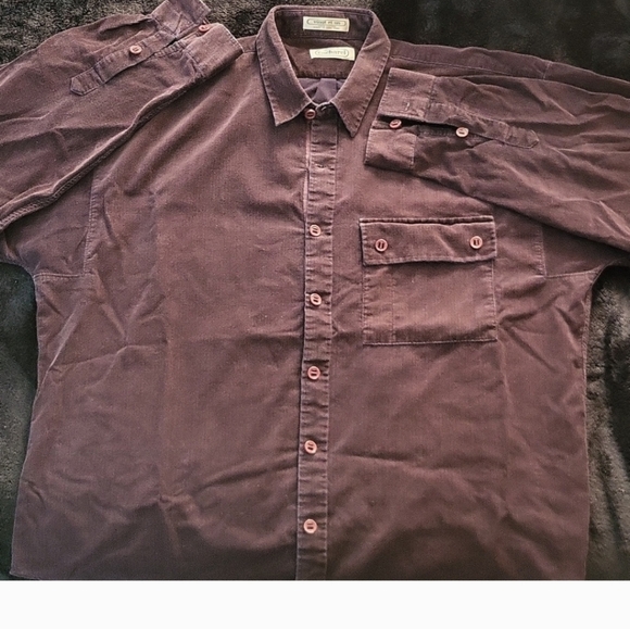 Cacharel Mens Shirt XL Unique Styling - Picture 7 of 10